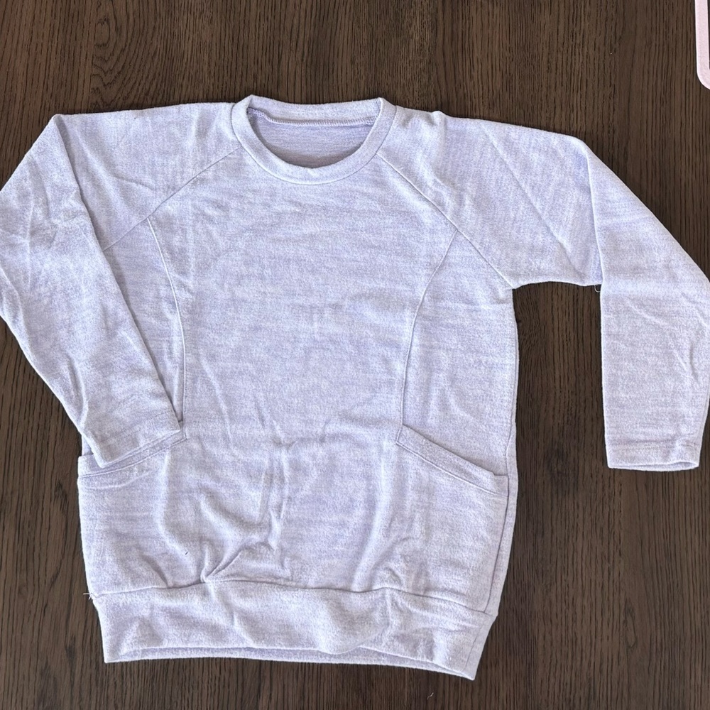 Kids Purple 8-9Y SUPER SOFT Sweater with pockets